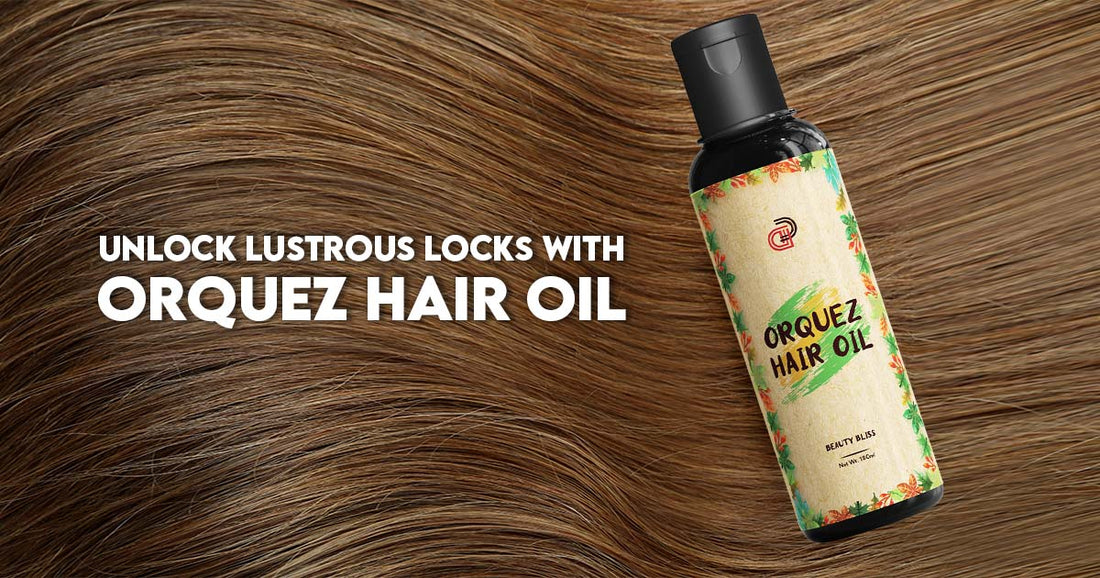 Hair Oil for shiny, healthy hair