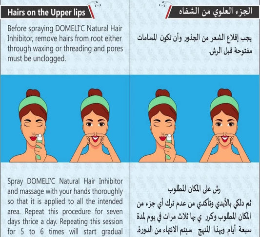 Remove Hair on Upper Lip