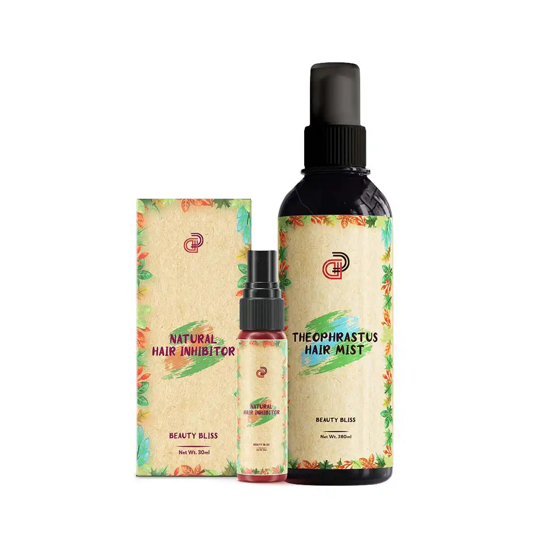 Domeli'C Summer Style Offer featuring Natural Hair Inhibitor and Theophrastus Hair Mist for Ultimate Hair Care and Permanent Hair Removal