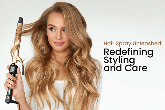 Hair Spray Unleashed: Redefining Styling and Care