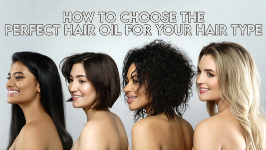 Four women, different hair types, guide to choosing hair oils.