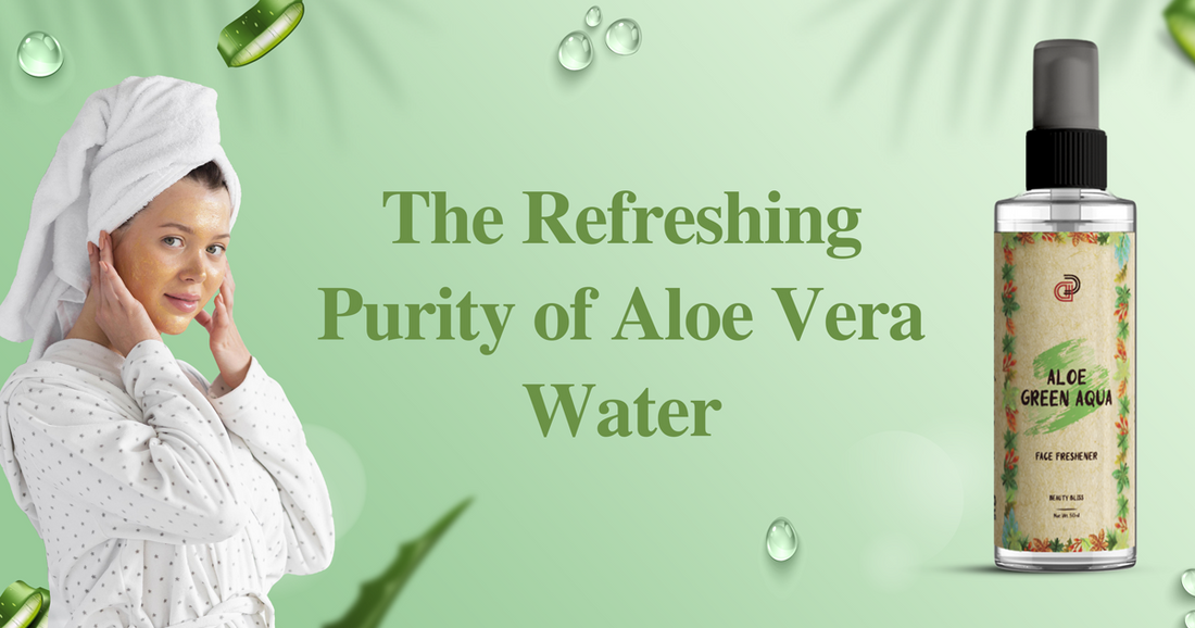  Aloe Vera Water face freshener bottle