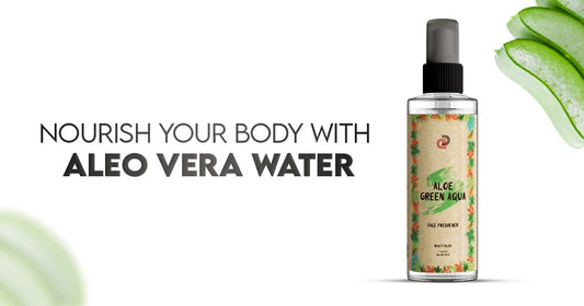 Aloe Vera Water spray bottle for hydrating body nourishment