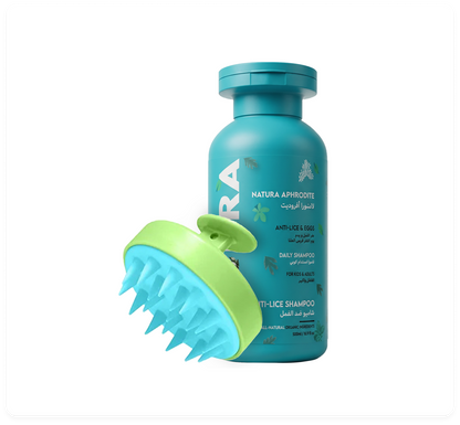 Anti-Lice Shampoo + Scalp Brush
