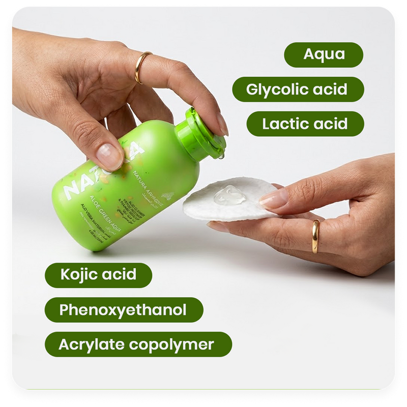 Aloe Aqua Green - Face Cleanser & Makeup Remover -  ( 120ml )