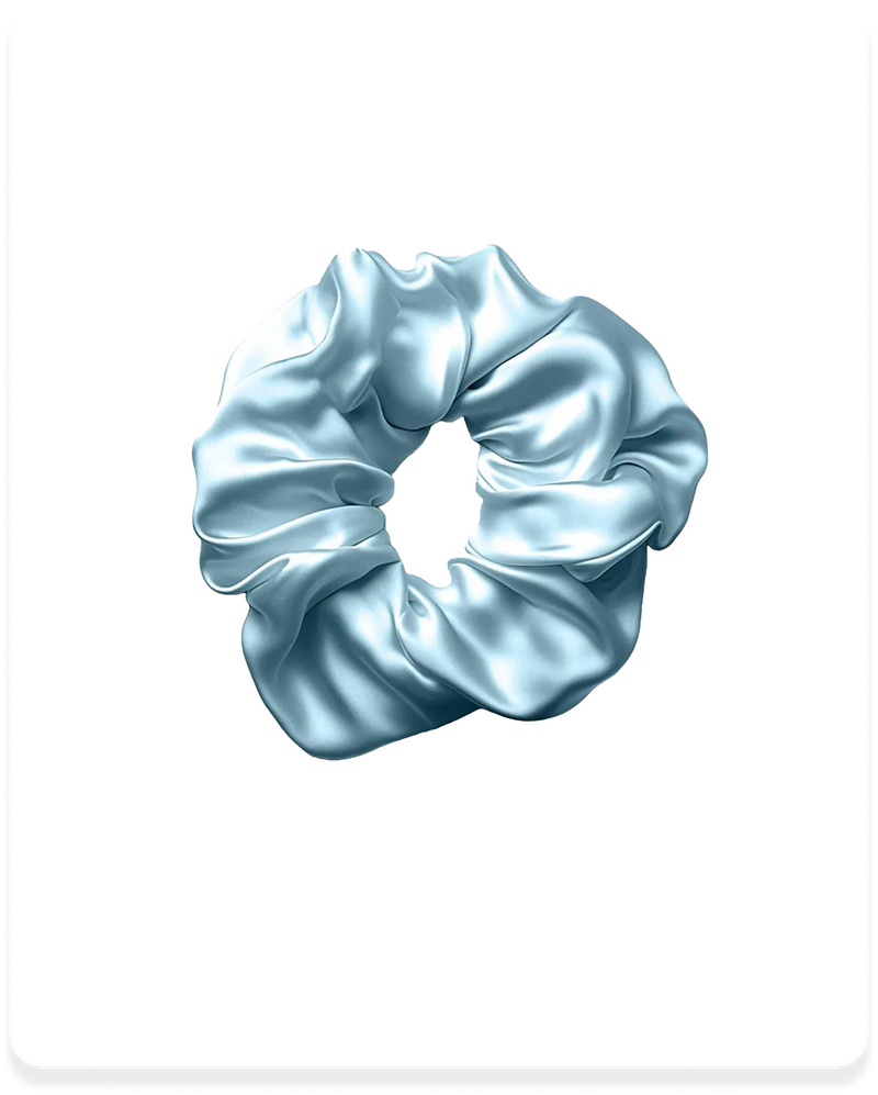 Free Styling Silk Scrunchies (6-Colors)