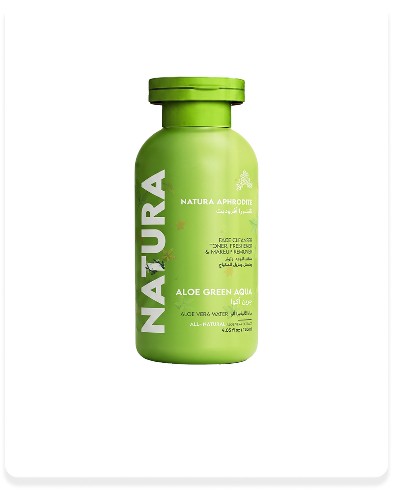 Aloe Aqua Green - Face Cleanser & Makeup Remover -  ( 120ml )
