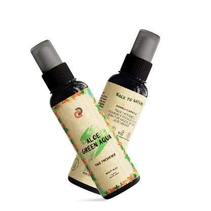 2 bottel of natural makeup cleanser: refreshing Aloe vera Water 